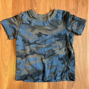 Boy's Blue Camo Tee